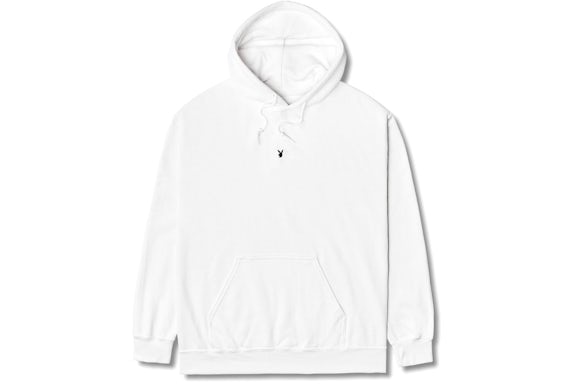 Fragment Meets Playboy Hoodie - White Fragment Meets Playboy Hoodie White | Fragment Clothing Streetwear