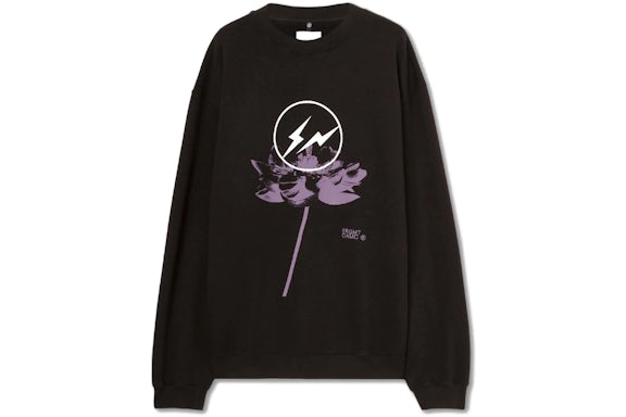 Fragment x OAMC Crewneck Sweatshirt - Black Fragment x OAMC Crewneck Sweatshirt Black | Fragment Clothing Streetwear