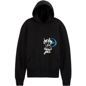 Travis Scott x Jordan x Fragment Hoodie Black | Fragment Clothing Streetwear