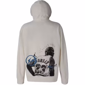 Travis Scott x Jordan x Fragment Hoodie Cream 2 | Fragment Clothing Streetwear
