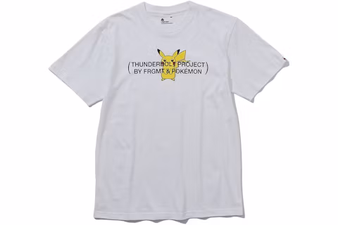 Fragment x Pokémon Thunderbolt Pikachu T-Shirt Fragment x Pokémon Thunderbolt Pikachu T Shirt | Fragment Clothing Streetwear