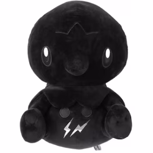 Fragment x Pokémon Thunderbolt Project Black Piplup Plush Doll | Fragment Clothing Streetwear