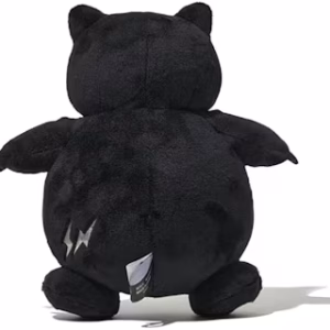 Fragment x Pokémon Black Snorlax Plush Doll | Fragment Clothing Streetwear