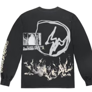 Travis Scott Cactus Jack x Fragment Manifest Long Sleeve Tee | Fragment Clothing Streetwear - View 2