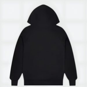 Trapstar TS Flame Print Hoodie Black | Fragment Clothing Streetwear - View 2