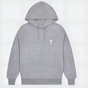 Trapstar Foundation Print Hoodie Grey
