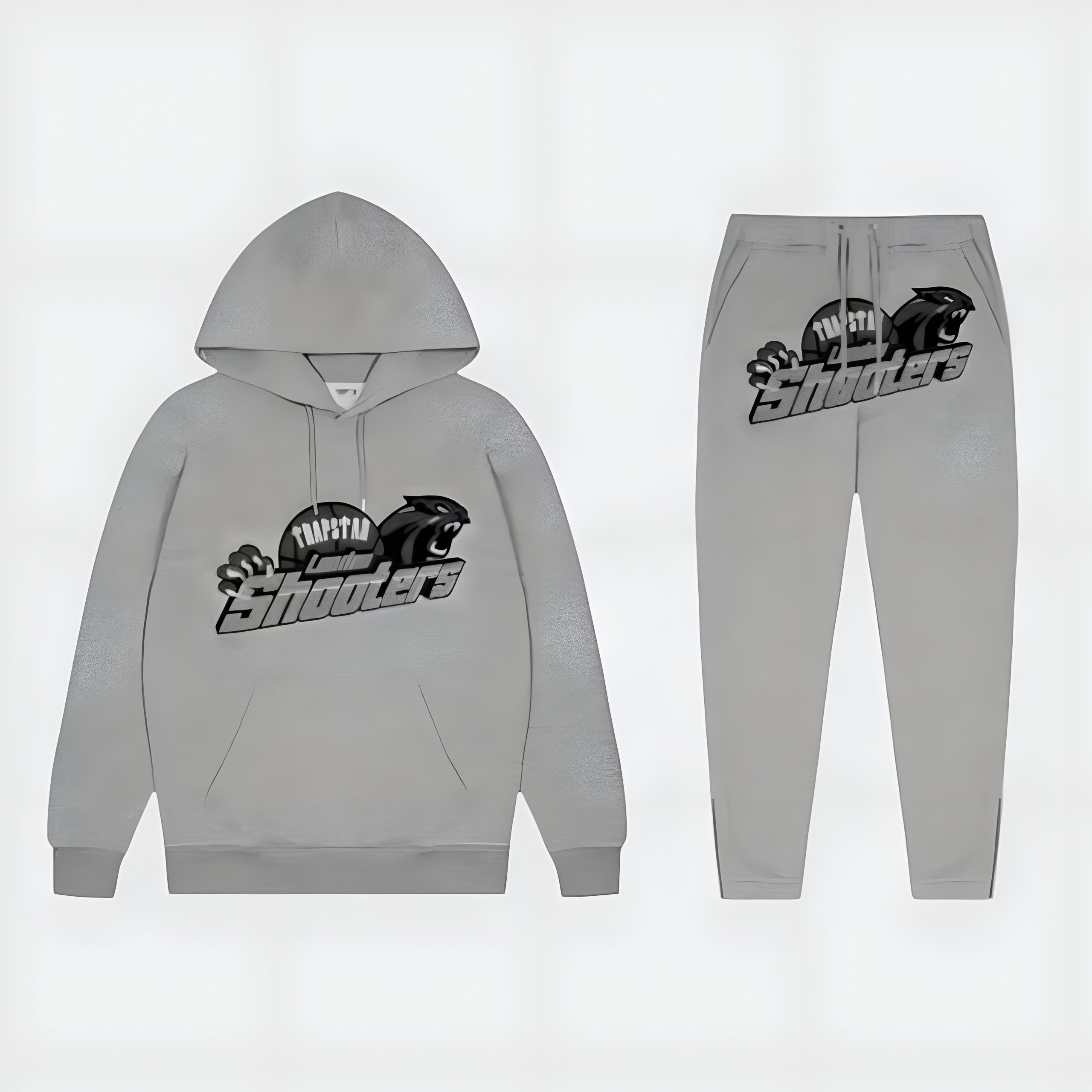 rapstar Shooters Hooded Tracksuit Grey/Purple rapstar Shooters Hooded Tracksuit Grey/Purple
