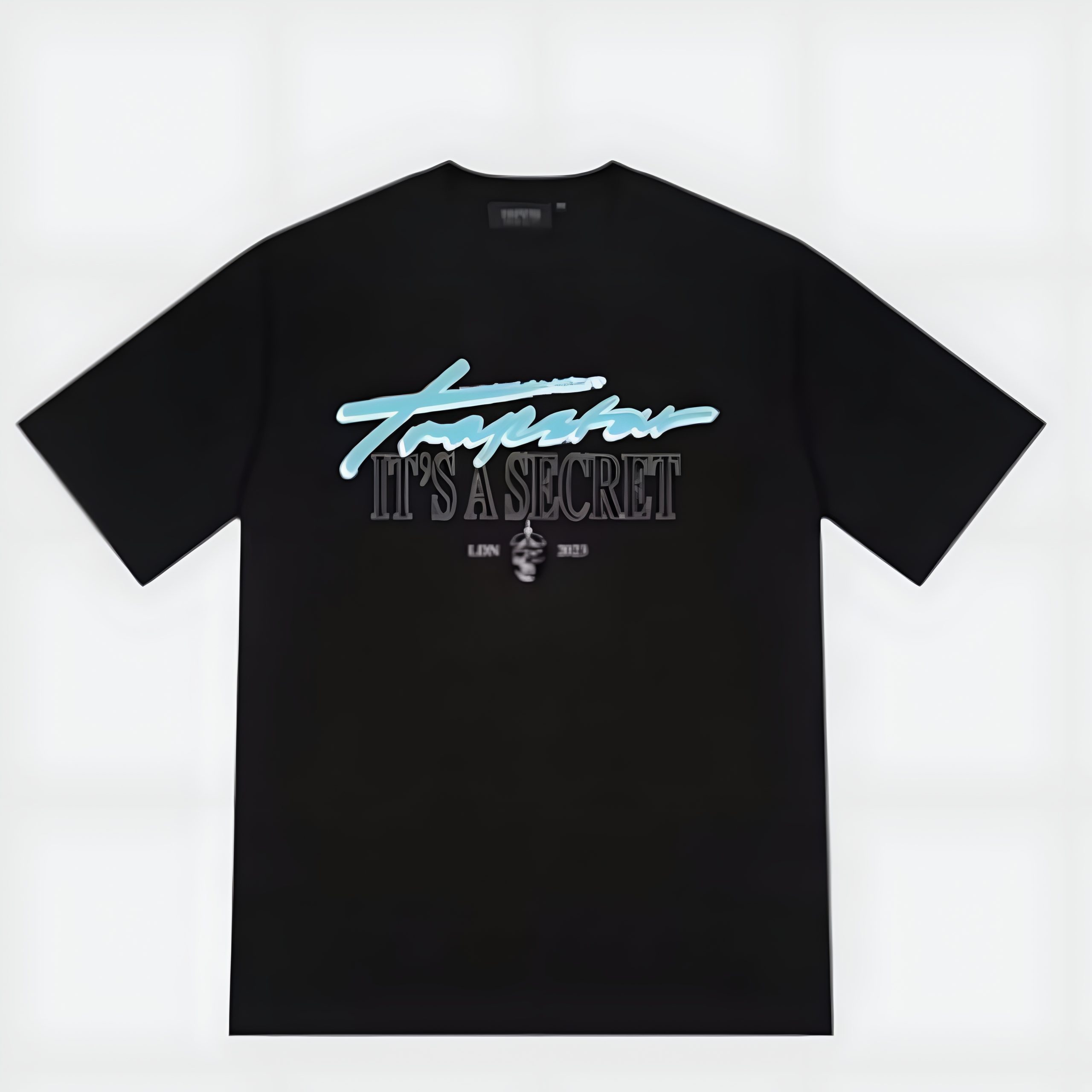Trapstar It's A Secret S/S Tee Black/Teal Trapstar It's A Secret S/S Tee Black/Teal