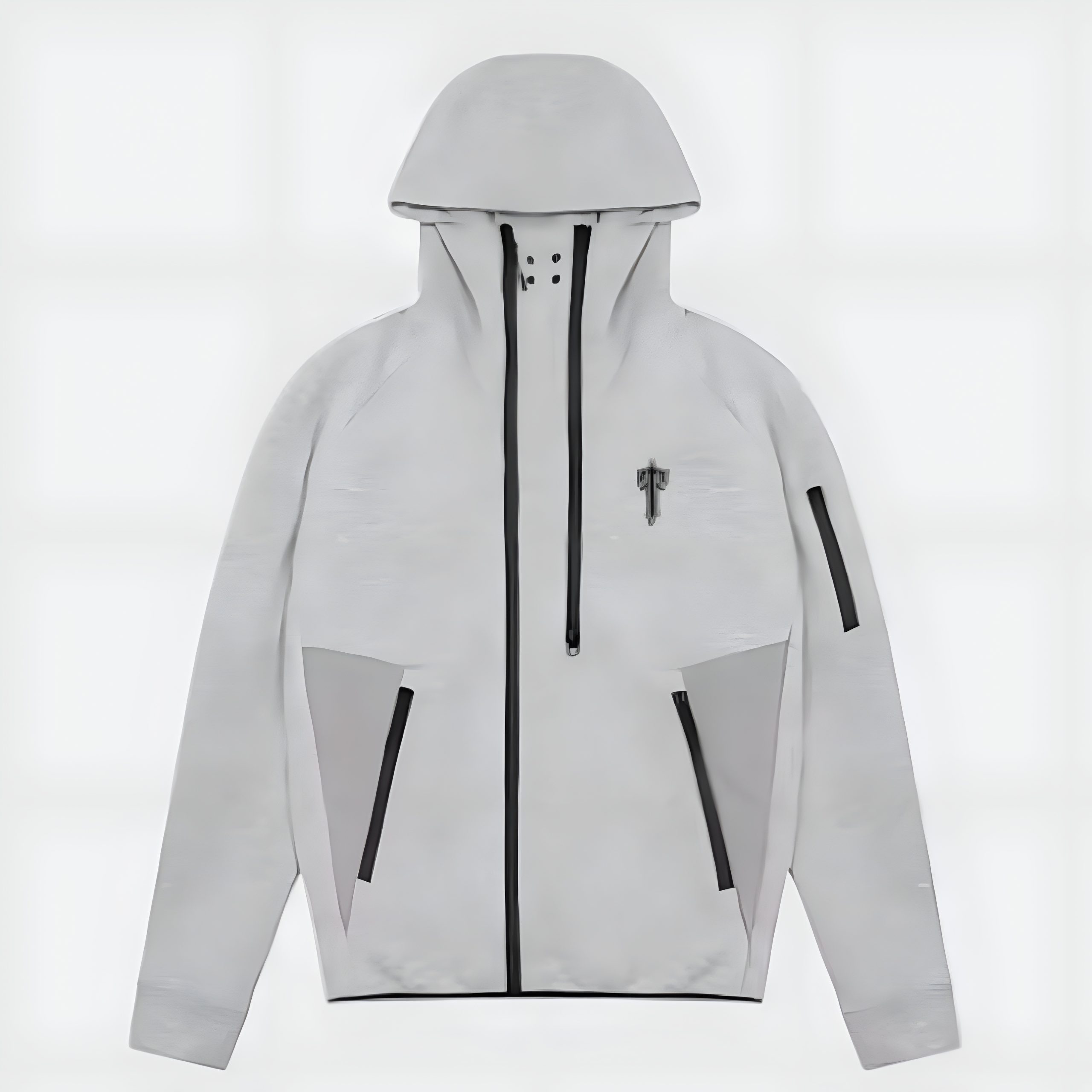 Trapstar Irongate Ninja T Fleece Track Top Marl Grey Trapstar Irongate Ninja T Fleece Track Top Marl Grey