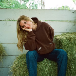 Brown Dandy Cowgirl Luxe Oversized Comfort Hoodie | Fragment Clothing Streetwear - View 2