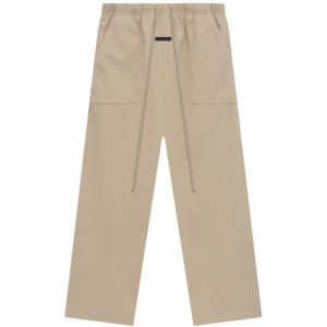 Fear of God Essentials Bonded Nylon Utility Pant Desert Sand | Fragment Clothing Streetwear