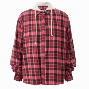 Plaid Button up W Hood (1) | Fragment Clothing