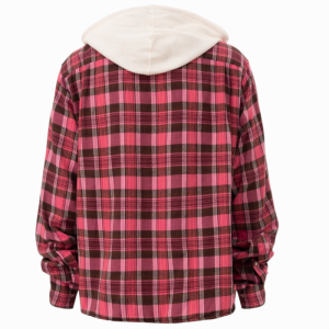 Plaid Button-up W/ Hood | Fragment Clothing - View 2