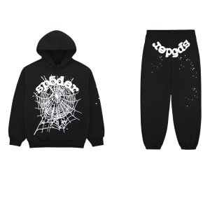 Sp5der OG Web Tracksuit Black | Fragment Clothing Streetwear