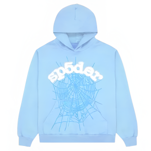 Sp5der Web Tracksuit Sky Blue (1) | Fragment Clothing Streetwear
