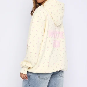 Offstage Printed Oversized Hoodie Lemon Ditsy | Fragment Clothing - View 2