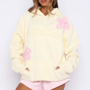 Sunkissed Bloom Oversized Hoodie Lemon | Fragment Clothing Streetwear