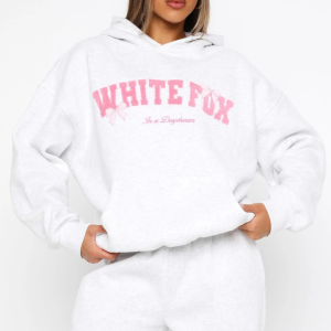 Daydreamers Madeline Oversized Hoodie in Grey Marle Cozy Relaxed Fit
