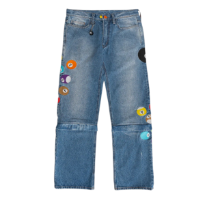 8 Bvll Skater Jeans/shorts With “v” Ball Keychain