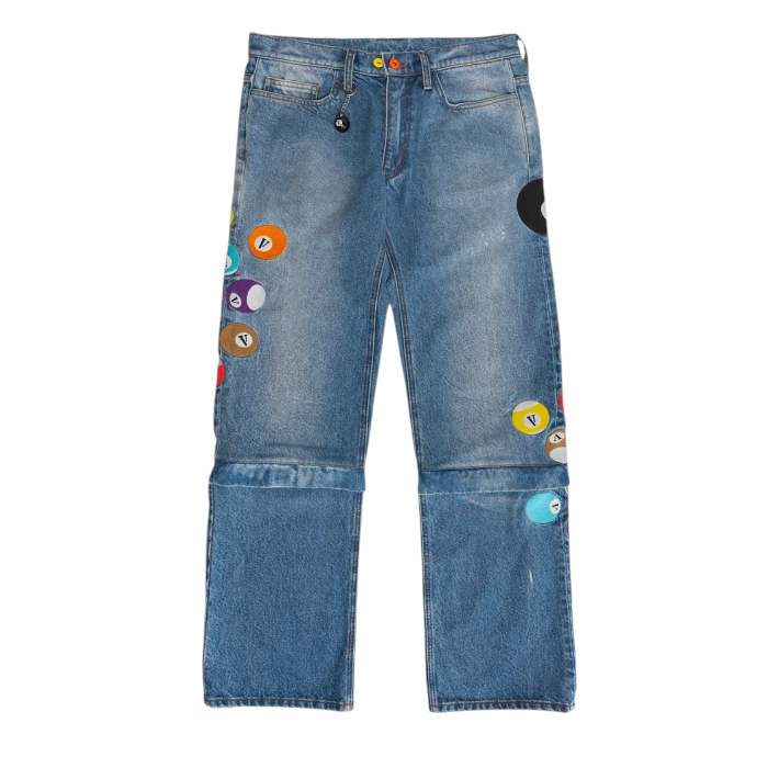 8 Bvll Skater Jeans/shorts With “v” Ball Keychain 8 Bvll Skater Jeans/shorts With “v” Ball Keychain