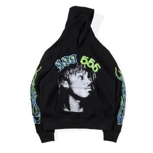 999 Club Spider Young Thug Tracksuit Black | Fragment Clothing Streetwear