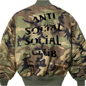 Anti Social Social Club Kaburosai Jacket Camo 2 | Fragment Clothing Streetwear