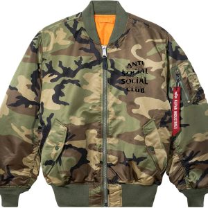 Anti Social Social Club Kaburosai Jacket Camo | Fragment Clothing Streetwear