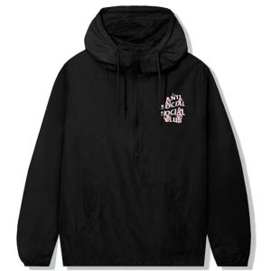 Anti Social Social Club Kkoch Anorak Black | Fragment Clothing