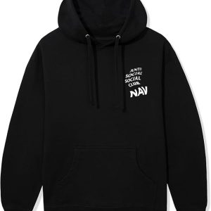 Anti Social Social Club Men's On My Own Hoodie (3) | Fragment Clothing Streetwear