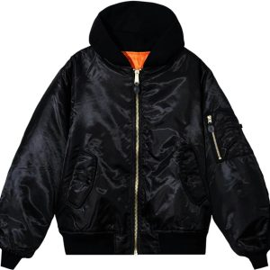 Anti Social Social Club Mind Games Bomber BlackWhite (2) | Fragment Clothing