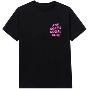 Anti Social Social Club Nevermind T-shirt Black | Fragment Clothing Streetwear - View 2