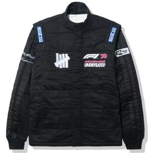 Anti Social Social Club UNDFTD X F1 Jacket Black 2 | Fragment Clothing Streetwear