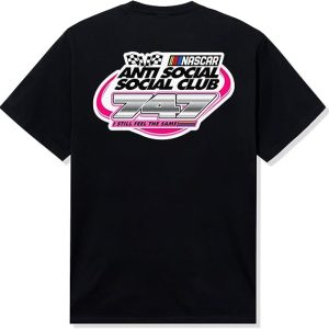 Anti Social Social Club Unisex Adult Assc X Nascar 747 Tee | Fragment Clothing Streetwear - View 2