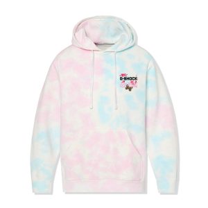 Assc X Casio G shock Hoodie White (1) | Fragment Clothing Streetwear