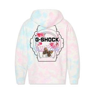 Assc X Casio G shock Hoodie White (2) | Fragment Clothing Streetwear