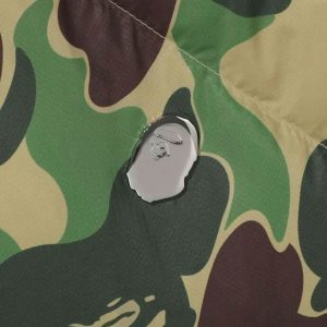 BAPE ABC Camo Down Jacket (FW25) Green (2) | Fragment Clothing Streetwear