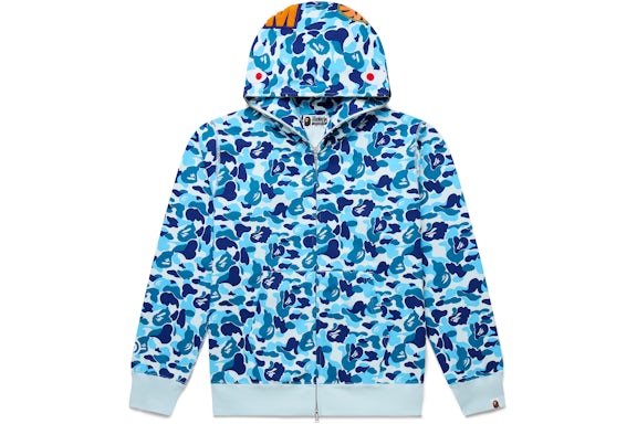 BAPE ABC Camo Shark Full Zip Hoodie Blue (2) BAPE ABC Camo Shark Full Zip Hoodie Blue (2) | Fragment Clothing Streetwear