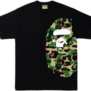 BAPE ABC Camo Side Big Ape Head Tee (FW25) | Fragment Clothing