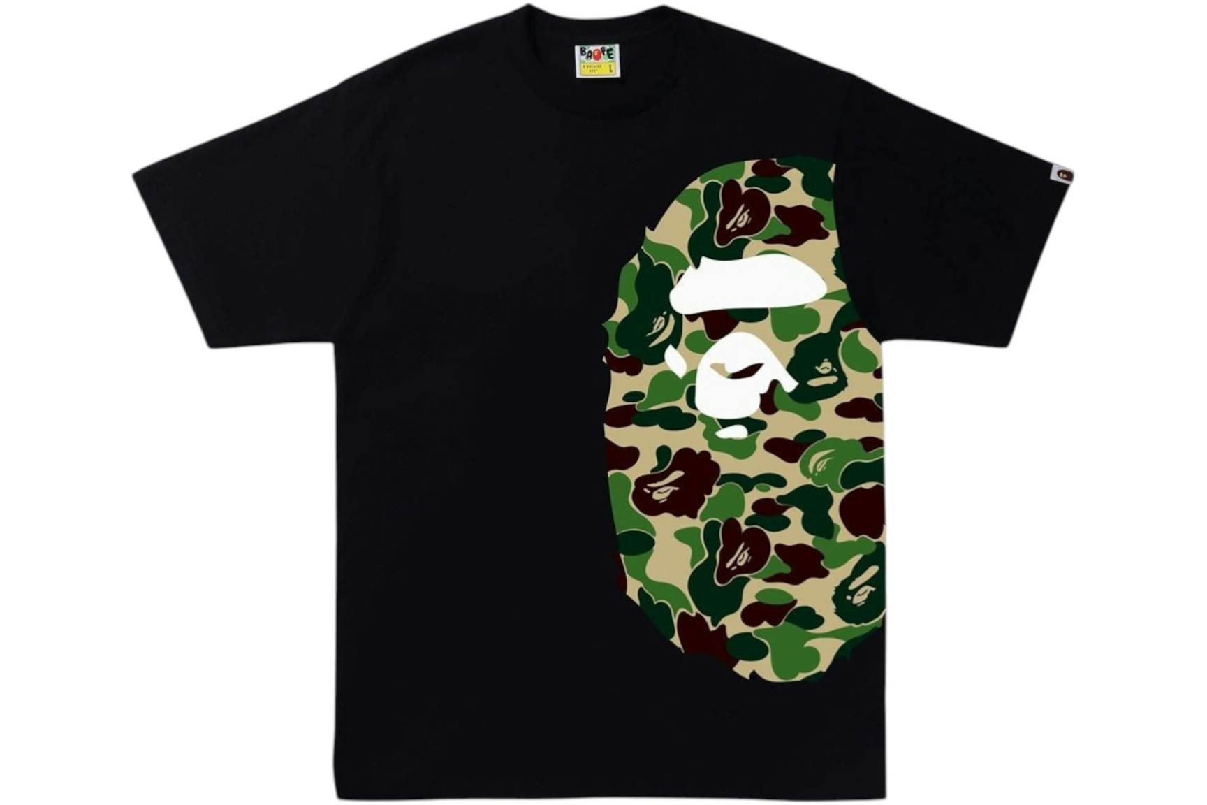 BAPE ABC Camo Side Big Ape Head Tee (FW25) BAPE ABC Camo Side Big Ape Head Tee (FW25) | Fragment Clothing