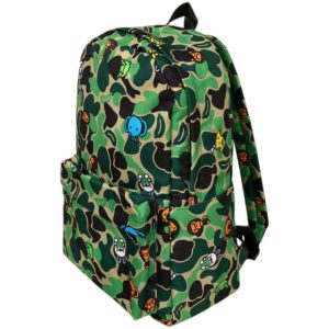 BAPE ABC Milo All Friends Large Backpac(SS25) Green (2) | Fragment Clothing