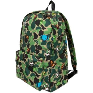 BAPE Baby Milo Large Backpack Green | Fragment Clothing