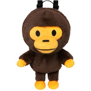 BAPE Baby Milo Large Plush BackpackBrown (2) | Fragment Clothing