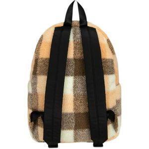 BAPE Baby Milo Sherpa Fur Medium Backpack Cracker Khaki (1) | Fragment Clothing
