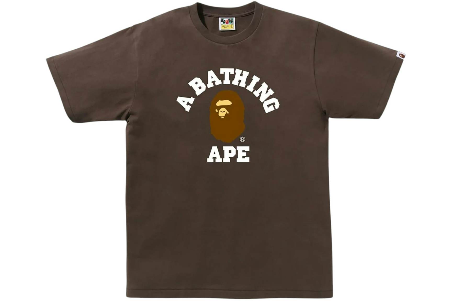 BAPE College Tee (FW25) Brown BAPE College Tee (FW25) Brown | Fragment Clothing