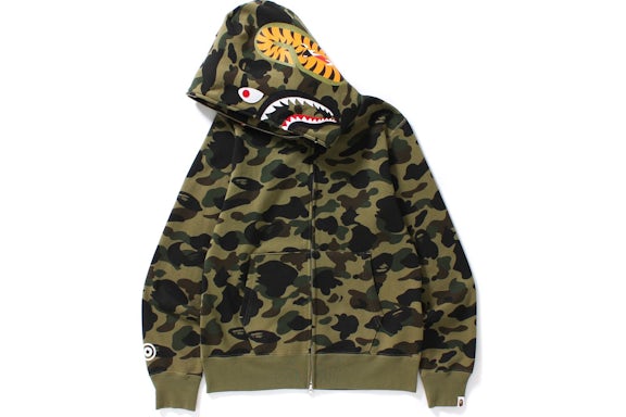 BAPE Space Camo Shark WGM Full-Zip Hoodie Black (1) BAPE Space Camo Shark WGM Full Zip Hoodie Black (1) | Fragment Clothing Streetwear