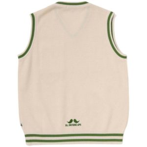 BAPE Tank Top Sweater Ivory (2) | Fragment Clothing
