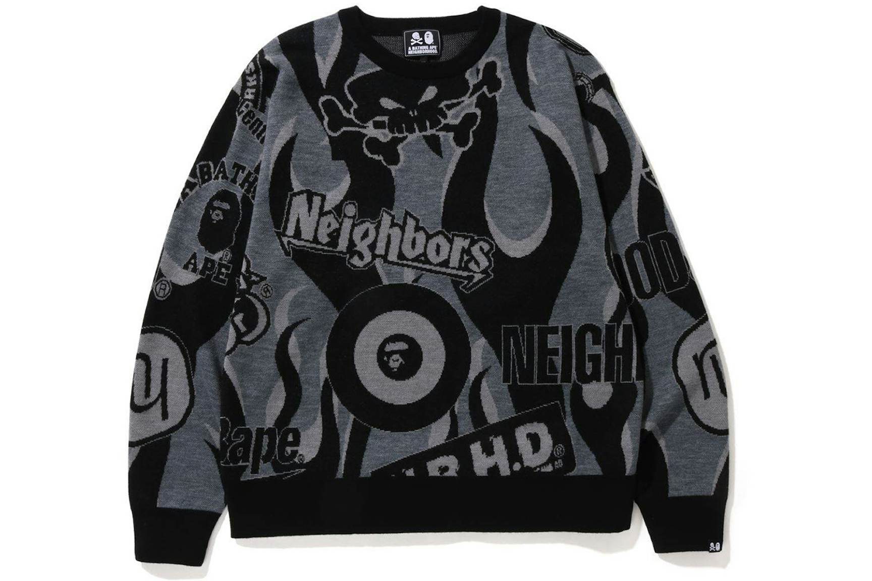 BAPE x Neighborhood Relaxed Fit Knit Sweater (1) BAPE x Neighborhood Relaxed Fit Knit Sweater (1) | Fragment Clothing