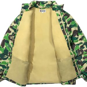 BAPE x Spotify x Central Cee Puffer Jacket Green (3) | Fragment Clothing Streetwear