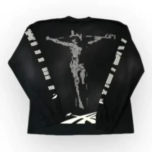 Black Hellstar Scoreboard Long Sleeve | Fragment Clothing - View 2