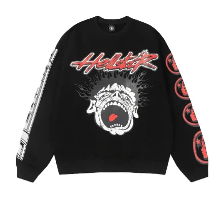 Black-Hellstar Studios Records Sweater (1) Black Hellstar Studios Records Sweater (1) | Fragment Clothing Streetwear